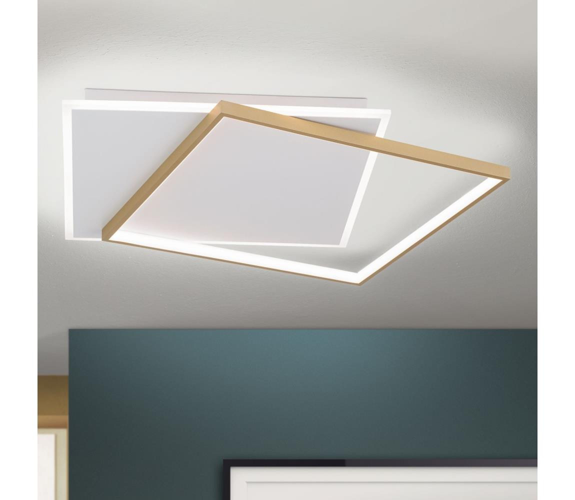 Orion Orion DL 7-692- LED Stmívatelné stropní svítidlo EMANUEL LED/50W/230V bílá/zlatá