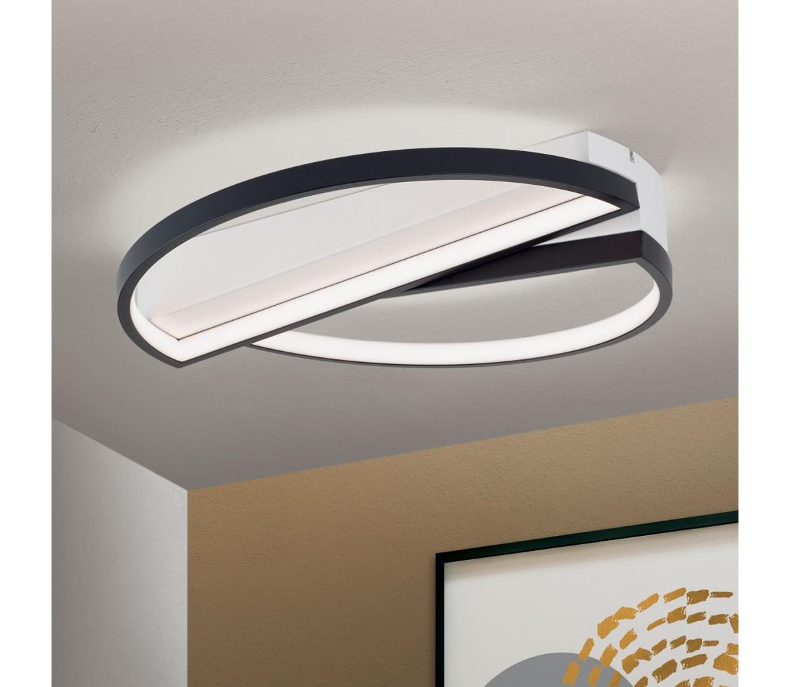 Orion Orion DL 7-693 - LED Stmívatelné stropní svítidlo OLGA LED/28W/230V černá/bílá