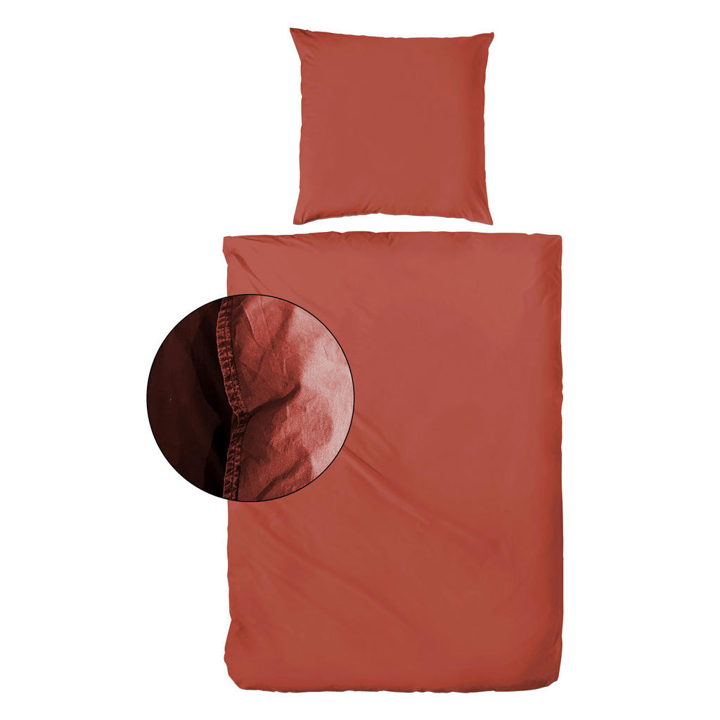 XXXL POVLEČENÍ, renforcé, červená, 135/200 cm