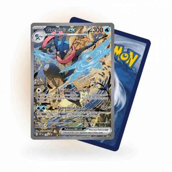 Pokémon vývoj Foakie, Frogadier, Greninja ex z Special Ilustration Collection