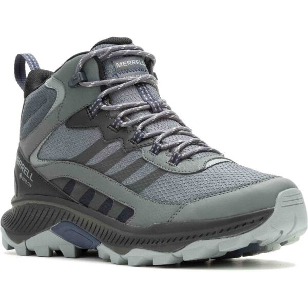 Merrell SPEED STRIKE 2 MID GTX Pánské outdoorové boty, šedá, velikost 41.5