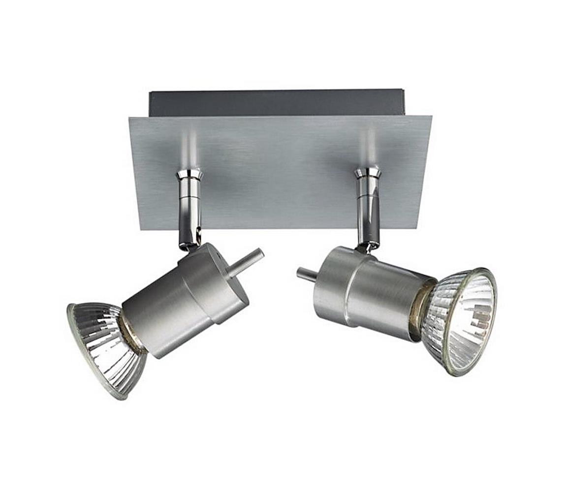 Philips Philips 55082/48/PN - Bodové svítidlo TITAN 2xGU10/50W/230V