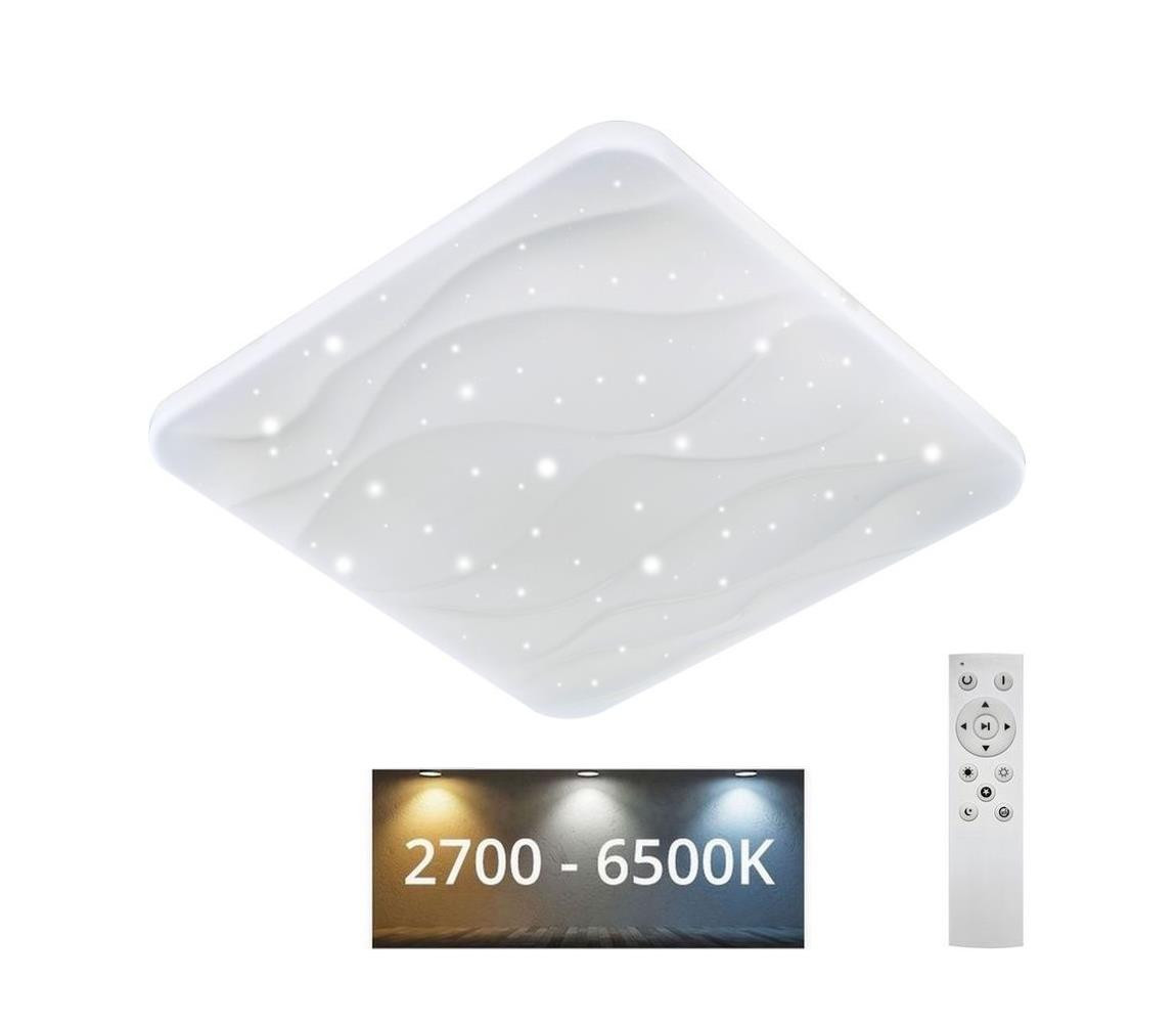 LED Stmívatelné stropní svítidlo NERIS LED/60W/230V 2700-6500K +dálkové ovládání