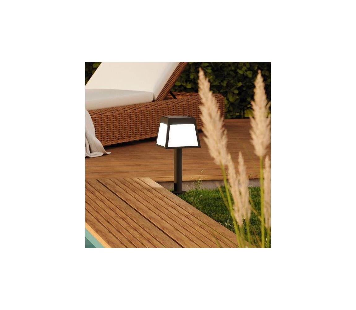 Eglo Eglo 901074 - LED Solární svítidlo se senzorem ALTILIA LED/7,5W/3,7V 56cm IP44