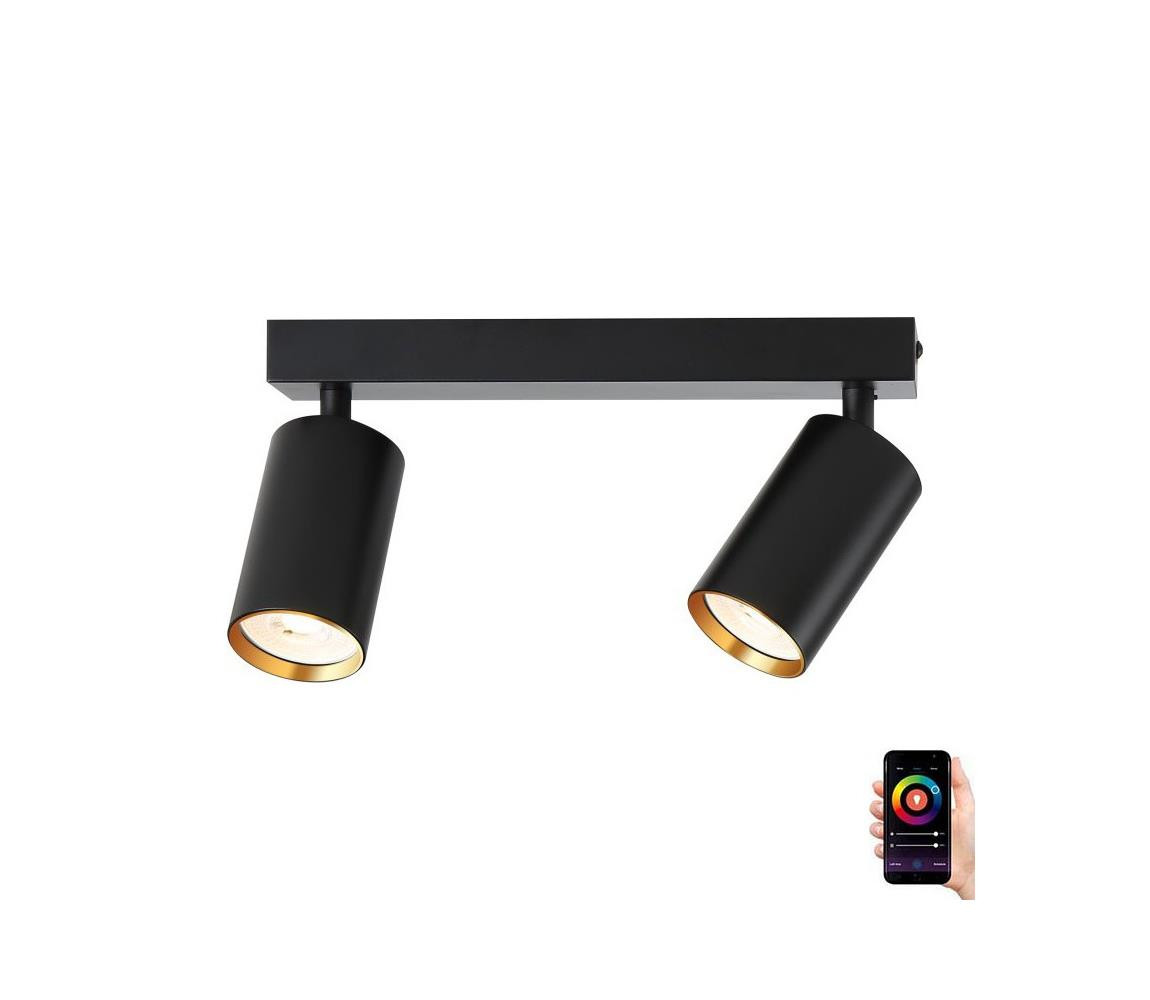 Neo  NEO 07262W -LED RGB+CCT Stmívatelné svítidlo NEO LITE PUNTO 2xGU10/6W/230V