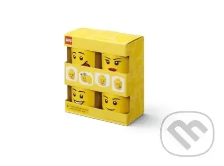 LEGO úložná hlava (mini) Multi-pack 4 ks - LEGO