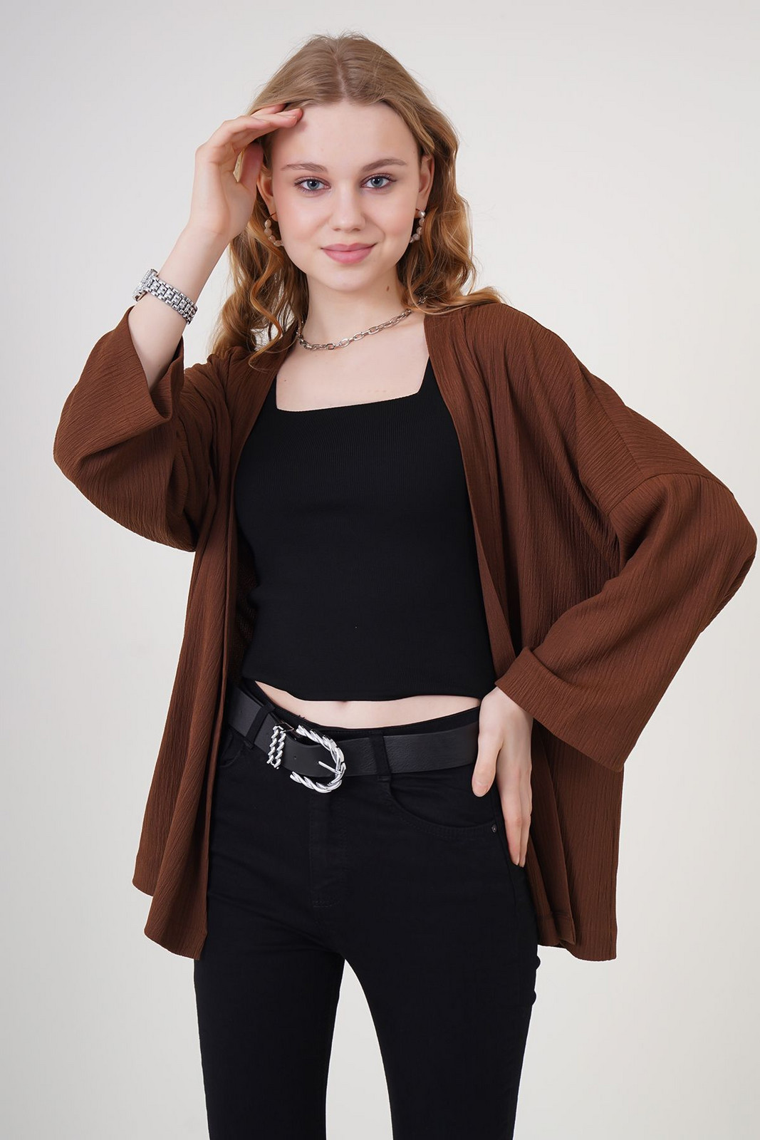 Bigdart 5862 Brown Kimono