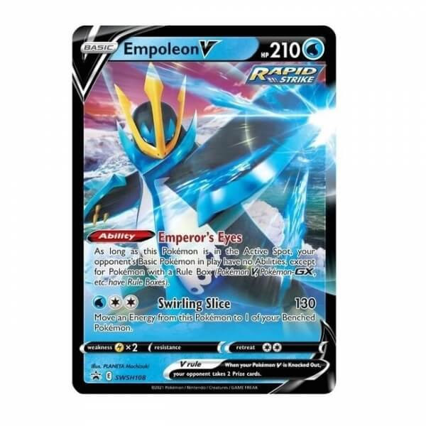 Pokémon karta Empoleon V z V Strikers Tin