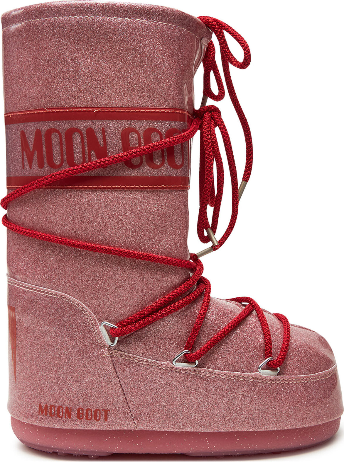 Sněhule Moon Boot Icon Junior Glitter 80D3400290 Růžová