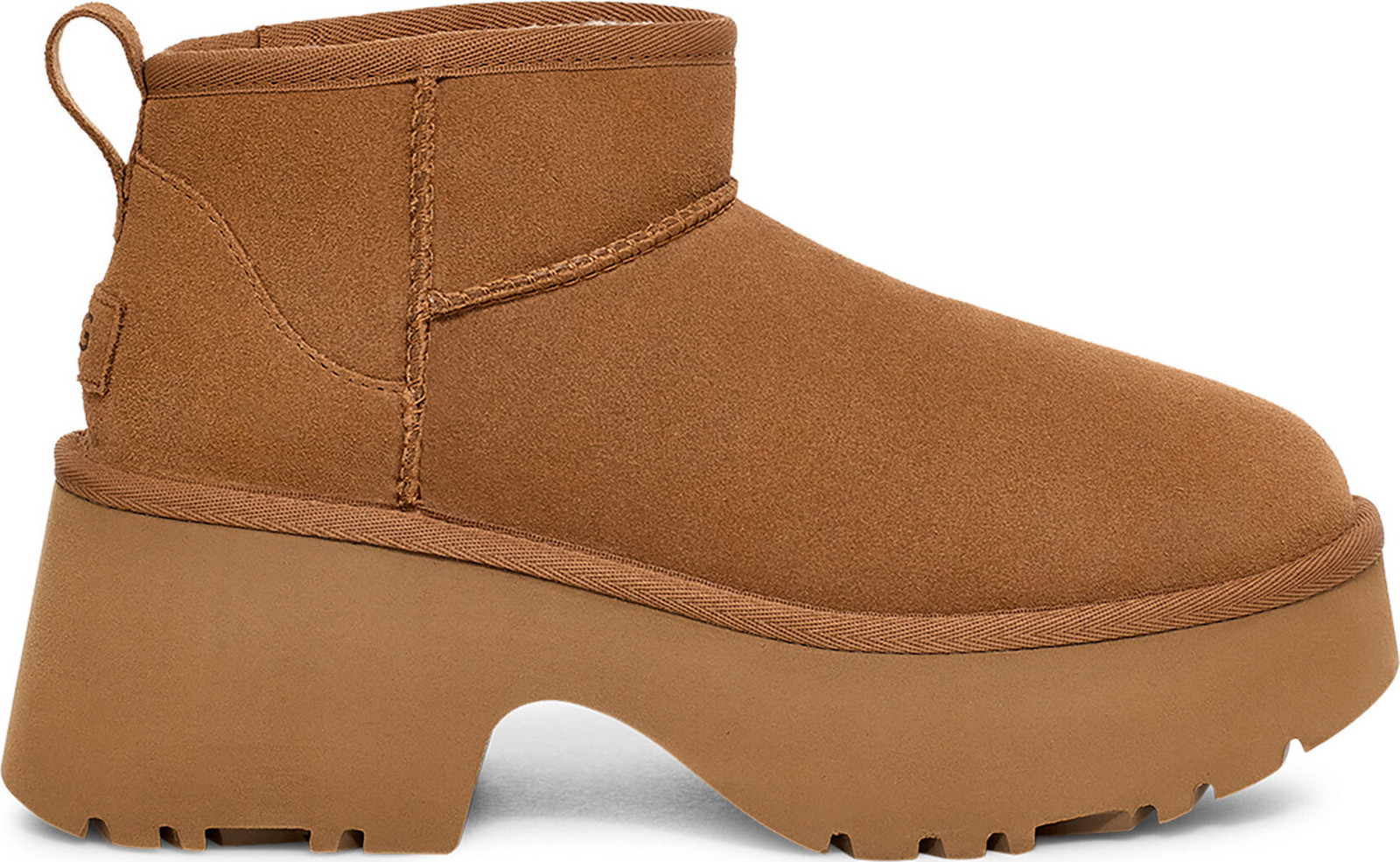 Sněhule Ugg W Classic Ultra Mini Heights 1158311 Hnědá