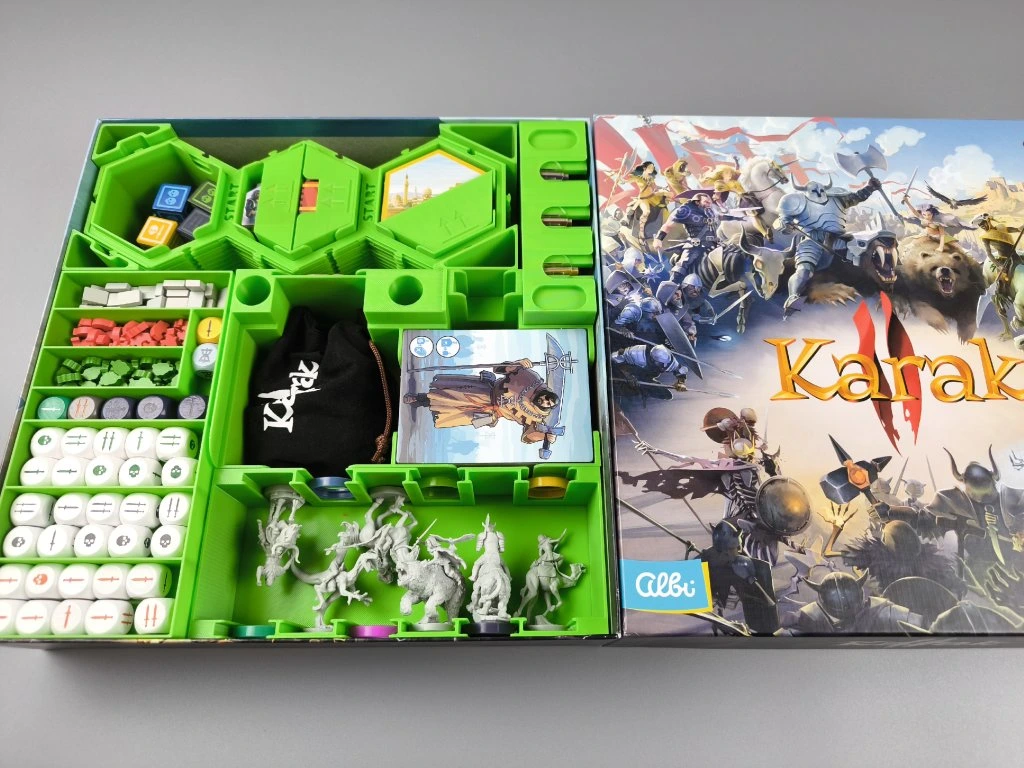 inserty.cz Insert: Karak II + Imperium (v2.1) (černý, 0066) Varianta: S černými mřížkami