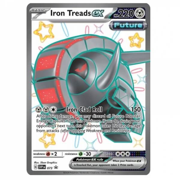 Pokémon karta Iron Treads ex z Paldean Fates Tin