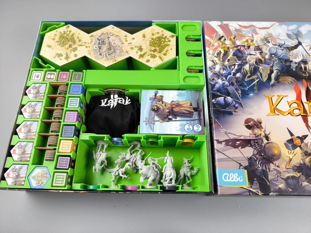 inserty.cz Insert: Karak II + Imperium (v2.2) (černý, 0067) Varianta: S černými mřížkami