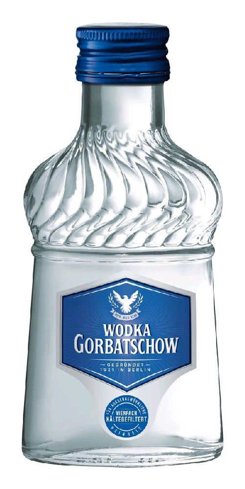 MINI Vodka Gorbatschow blue 37.5%0.10l