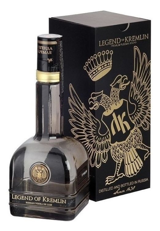 Vodka Legend of Kremlin čirá lahev krabička základní gB 40%0.50l