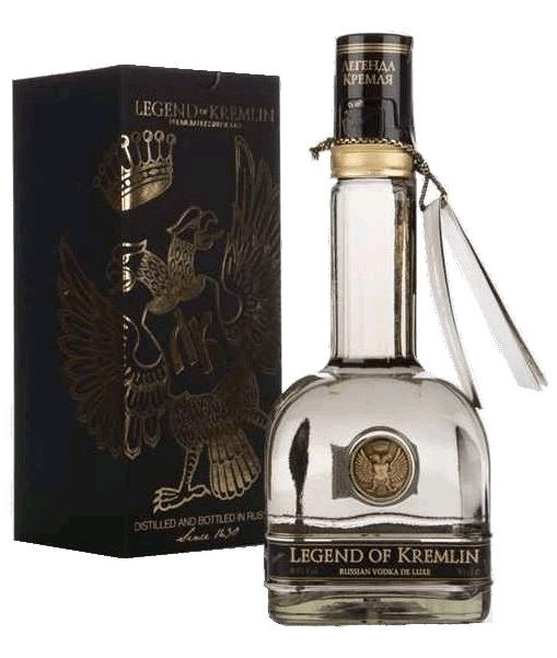 Vodka Legend of Kremlin čirá lahev krabička základní 40%0.70l