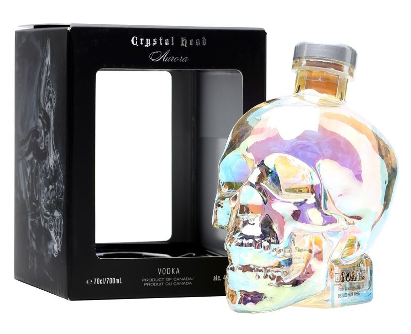 Vodka Crystal Head Aurora UK v krabičce 40%0.70l