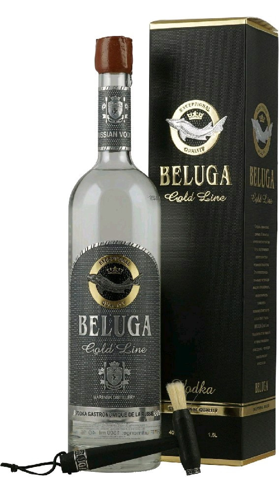 Vodka Beluga GOLD LINE magnum gB 40%1.50l