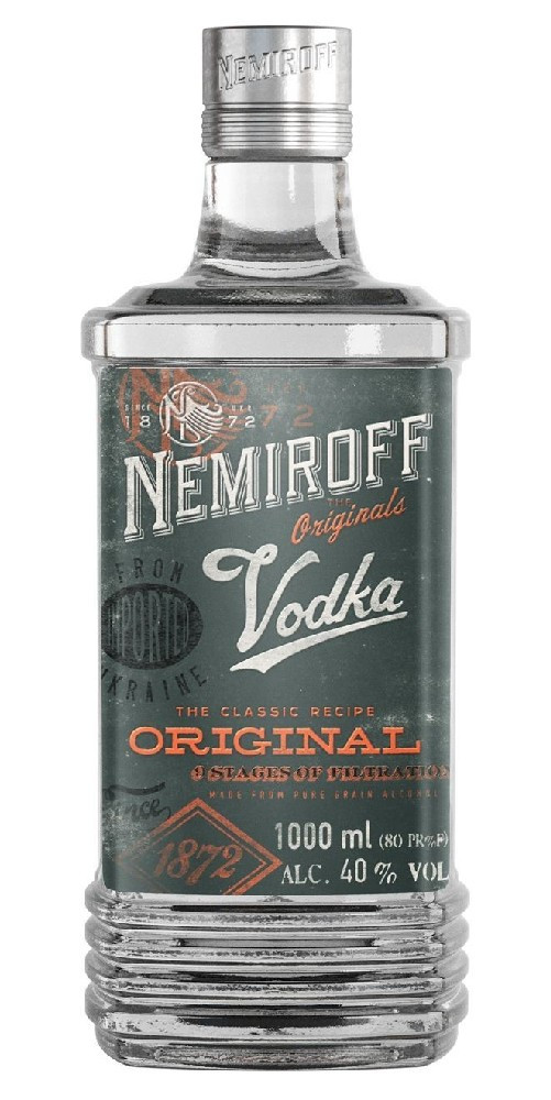 Vodka Nemiroff ORIGINAL čirá 40%0.50l