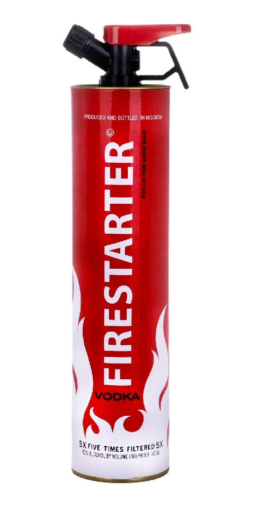 Vodka Firestarter červená lahev 40%0.70l