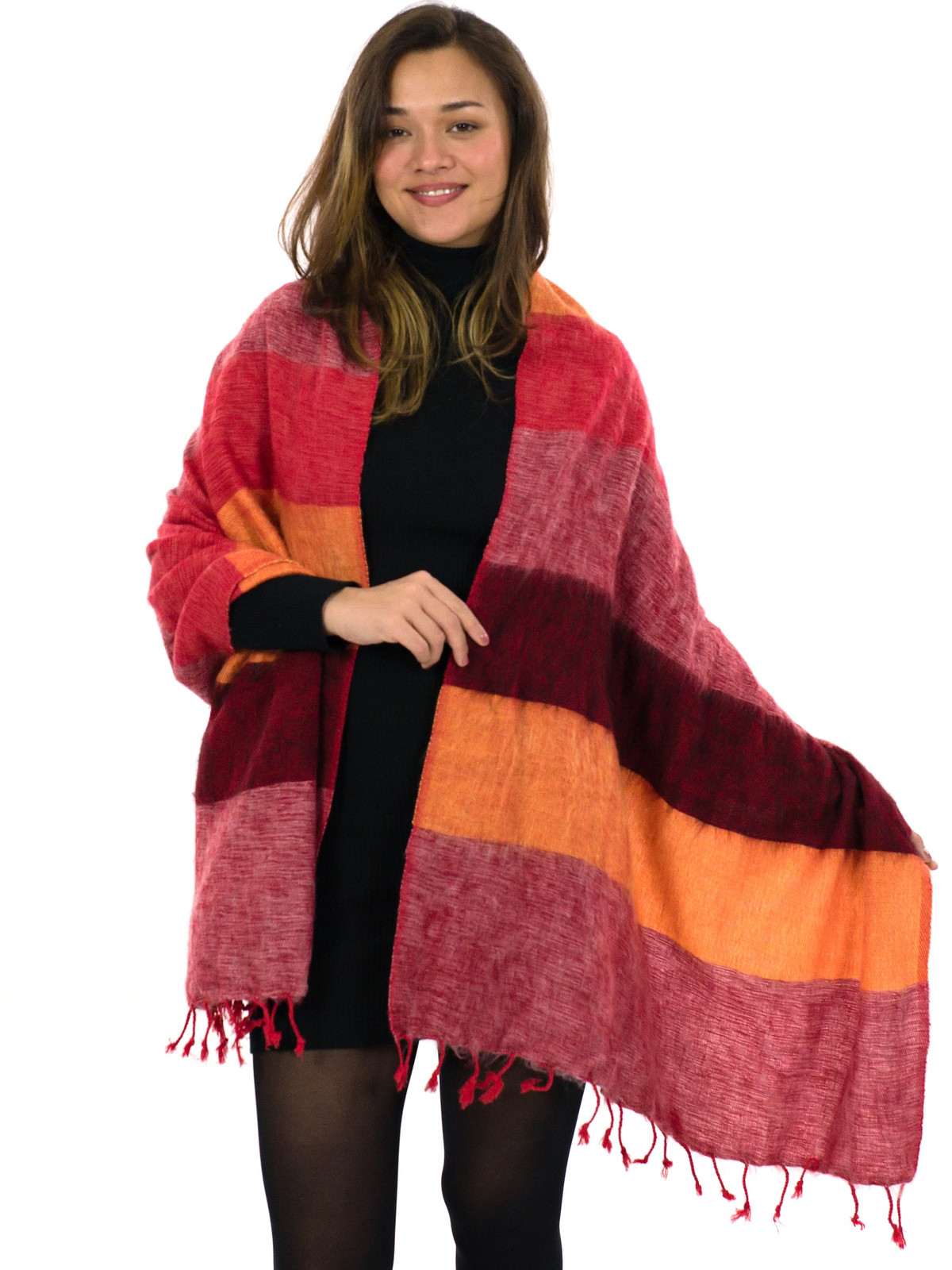 Himalife Hřejivá šála Yak wool 136