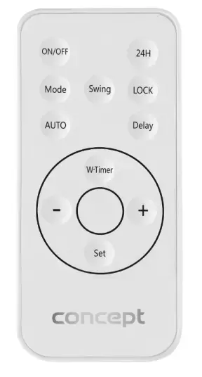 Concept Dálkový ovladač QH4000/QH4100