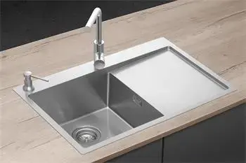 Concept Nerezový dřez s odkapem NANO coat levý DNN1045ssl