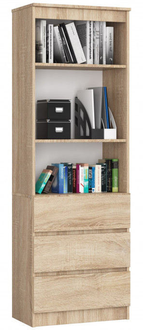 Regál R60 3SZ 2P CLP dub sonoma