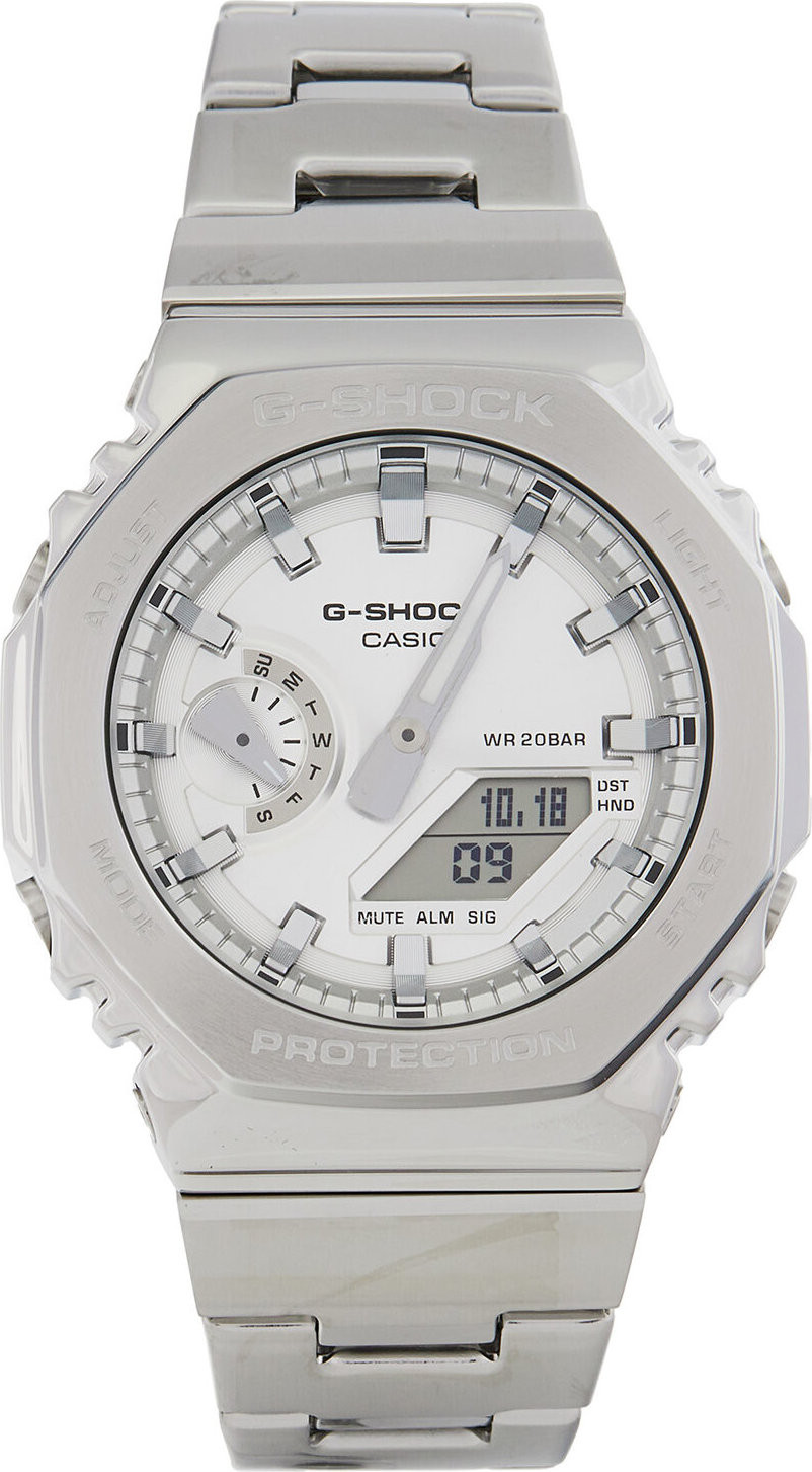 Hodinky G-Shock G-Steel GM-2110D-7AER Stříbrná