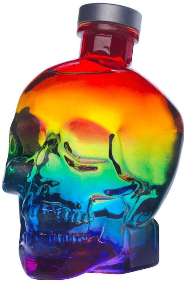 Vodka Crystal Head ltd. Pride Rainbow 2022 duhová 40%0.70l