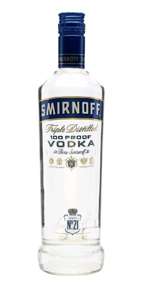 Vodka Smirnoff Blue 50%1.00l