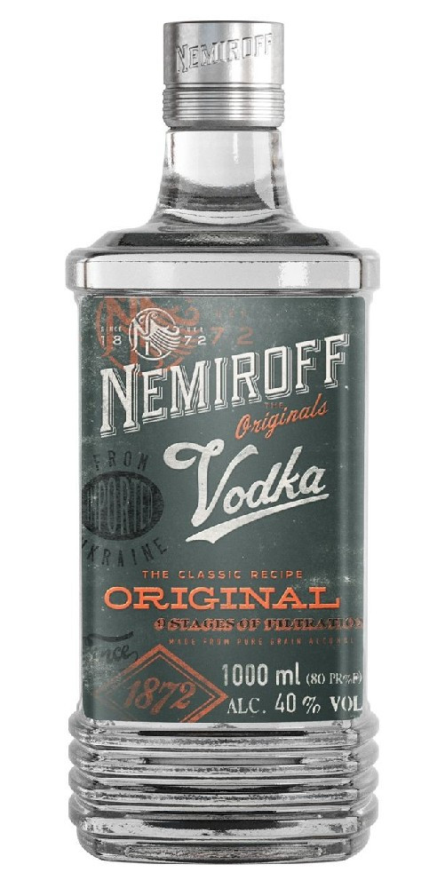 Vodka Nemiroff ORIGINAL čirá 40%0.70l