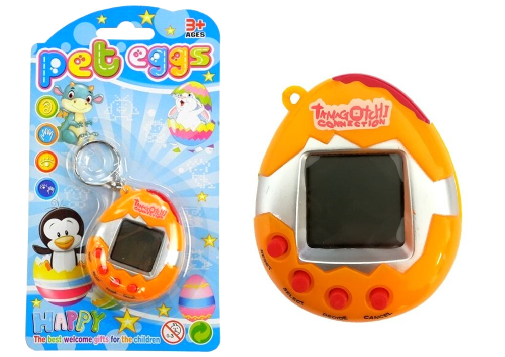 Hra Tamagotchi v oranžovém vejci