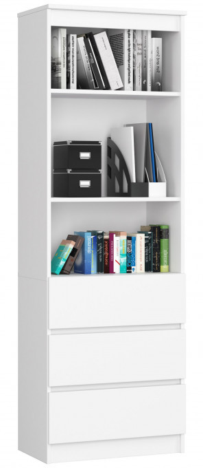 Regál R60 3SZ 2P CLP bílý