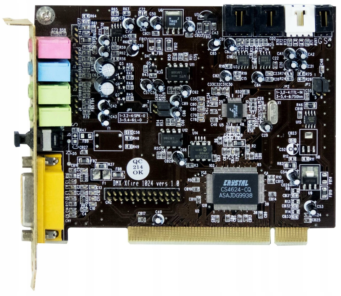 Terratec DMX Xfire 1024 Vers 1.0 Pci S/pdif MIDI