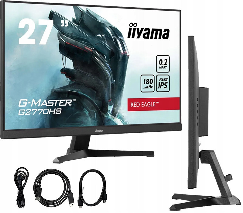 Monitor iiyama G-Master G2770HS-B1 Red Eagle 27 Fhd Ips Led 0,2ms 180Hz