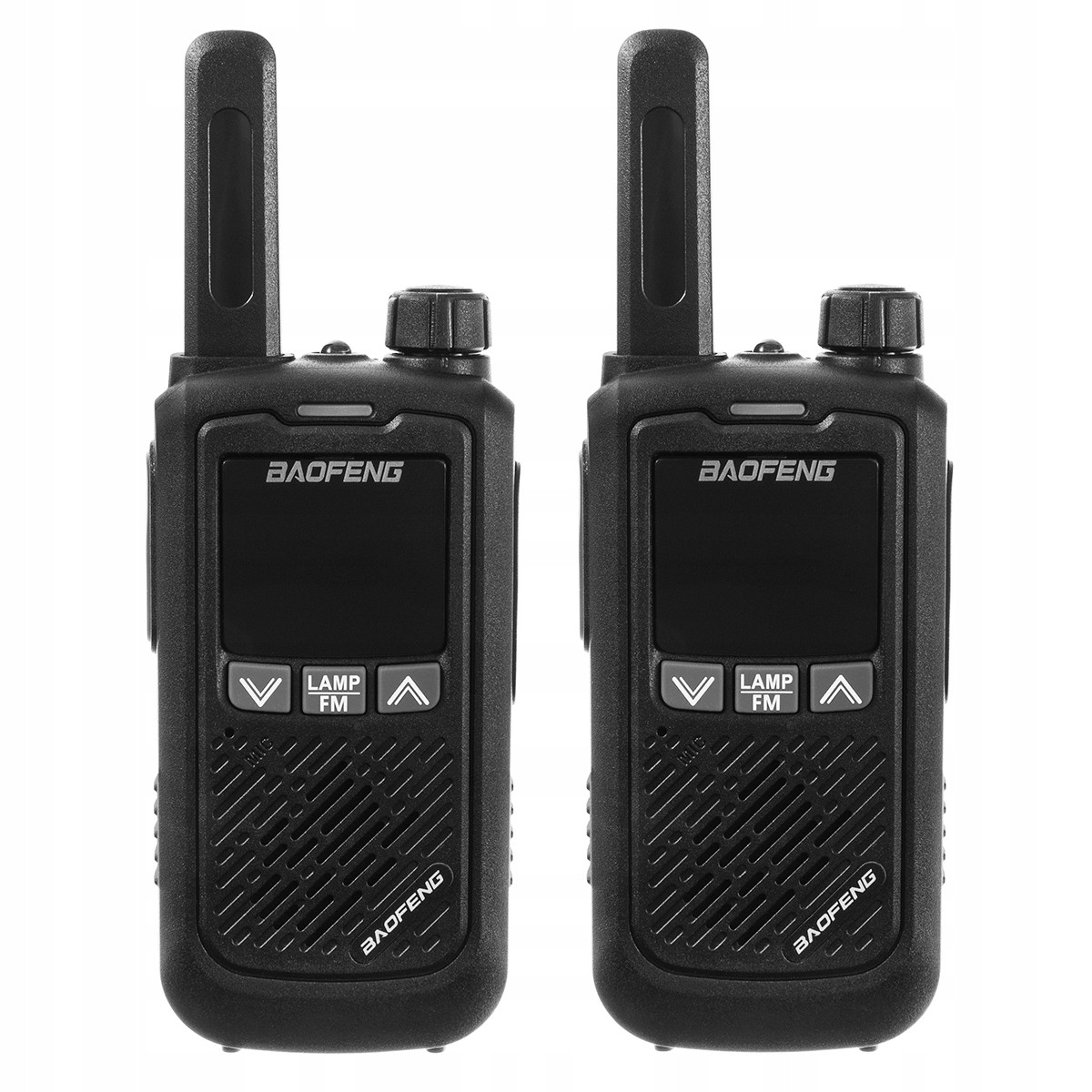 2x Vysílačka Baofeng BF-T17 Nová Sada Walkie Talkie Fm Rádio Prm