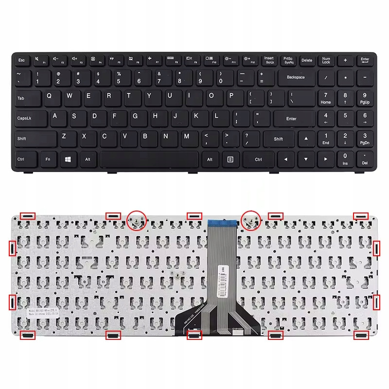 Nová klávesnice pro Lenovo 100-15IBD 100-15LBD G50 G50-30 B50 G70 Z50 Z70