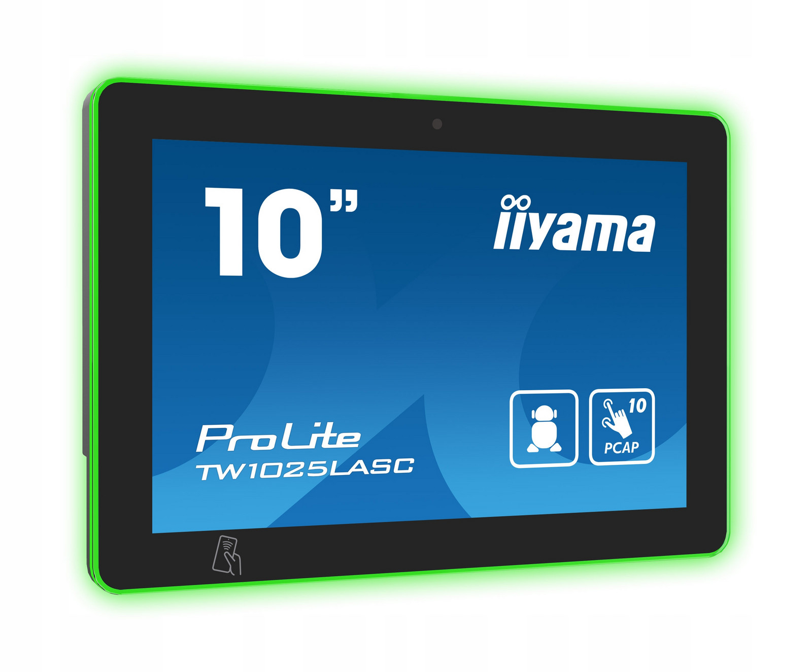 Monitor iiyama ProLite TW1025LASC-B1PNR 10 Android, PoE, Kamera, Reproduktory,