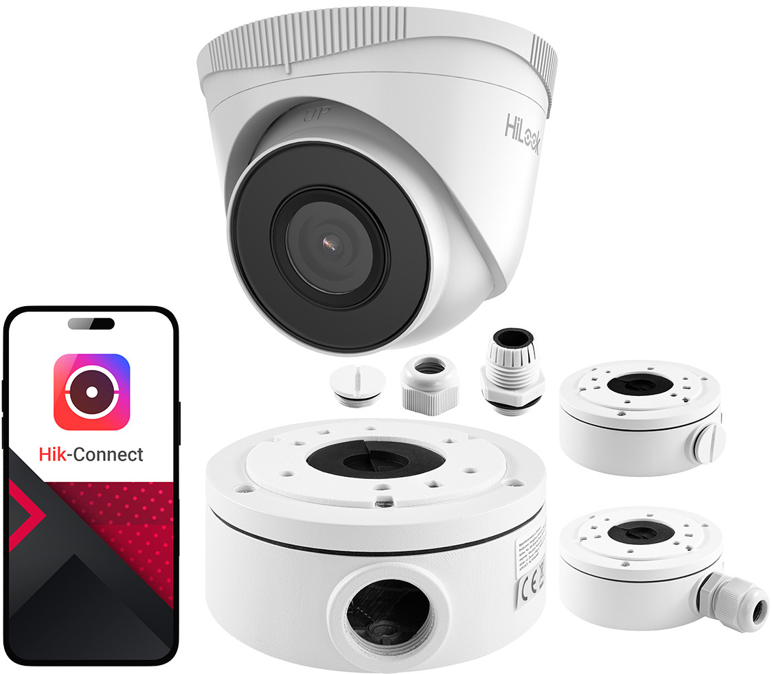 Venkovní Ip kamera IPCAM-T2-P Plechovka FullHD 2MP PoE HiLook by Hikvision