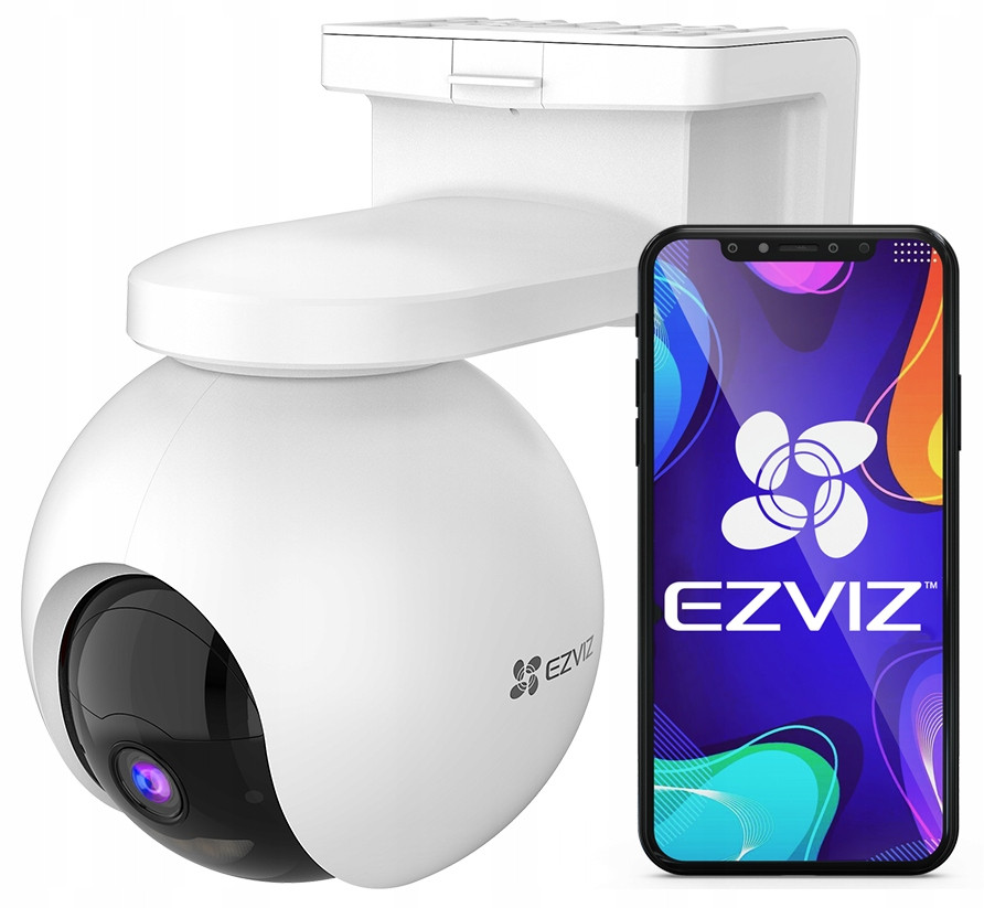 WiFi bezdrátová kamera Ezviz CB8 3MP Akumulátor 10Ah Ai detekce