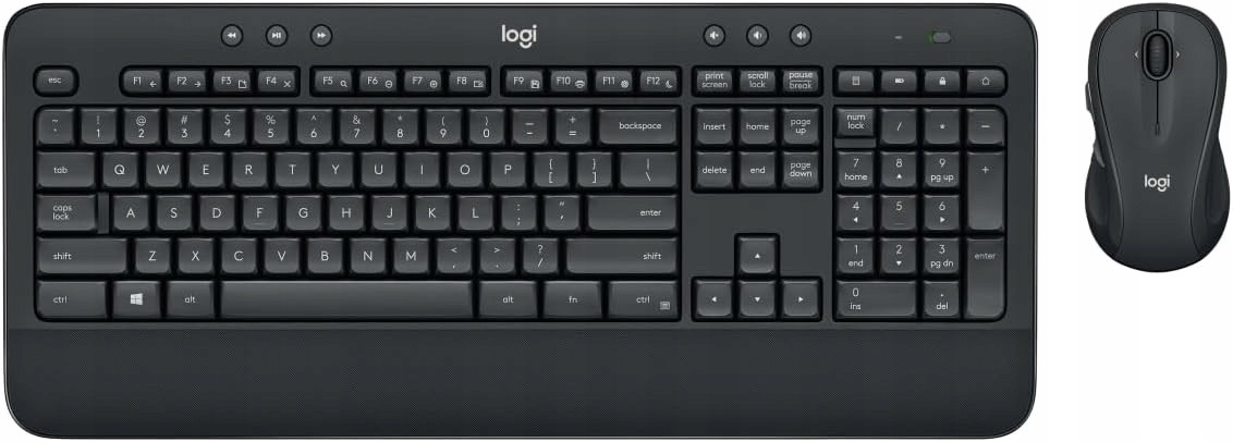 Set bezdrátové klávesnice a myši Logitech MK545 Ideální Do Práce