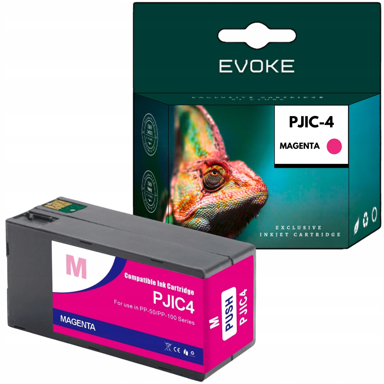 Inkoust do tiskárny Epson PJIC4 červený (magenta) 31 ml 1000 stran