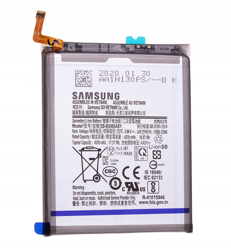 Originální baterie EB-BG980ABY pro Samsung Galaxy S20 SM-G980 Service Pack