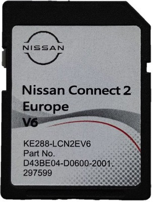 Nissan Connect 2 LCN2 V6 Mapy Evropy 2021/2022 Radary (sd karta)