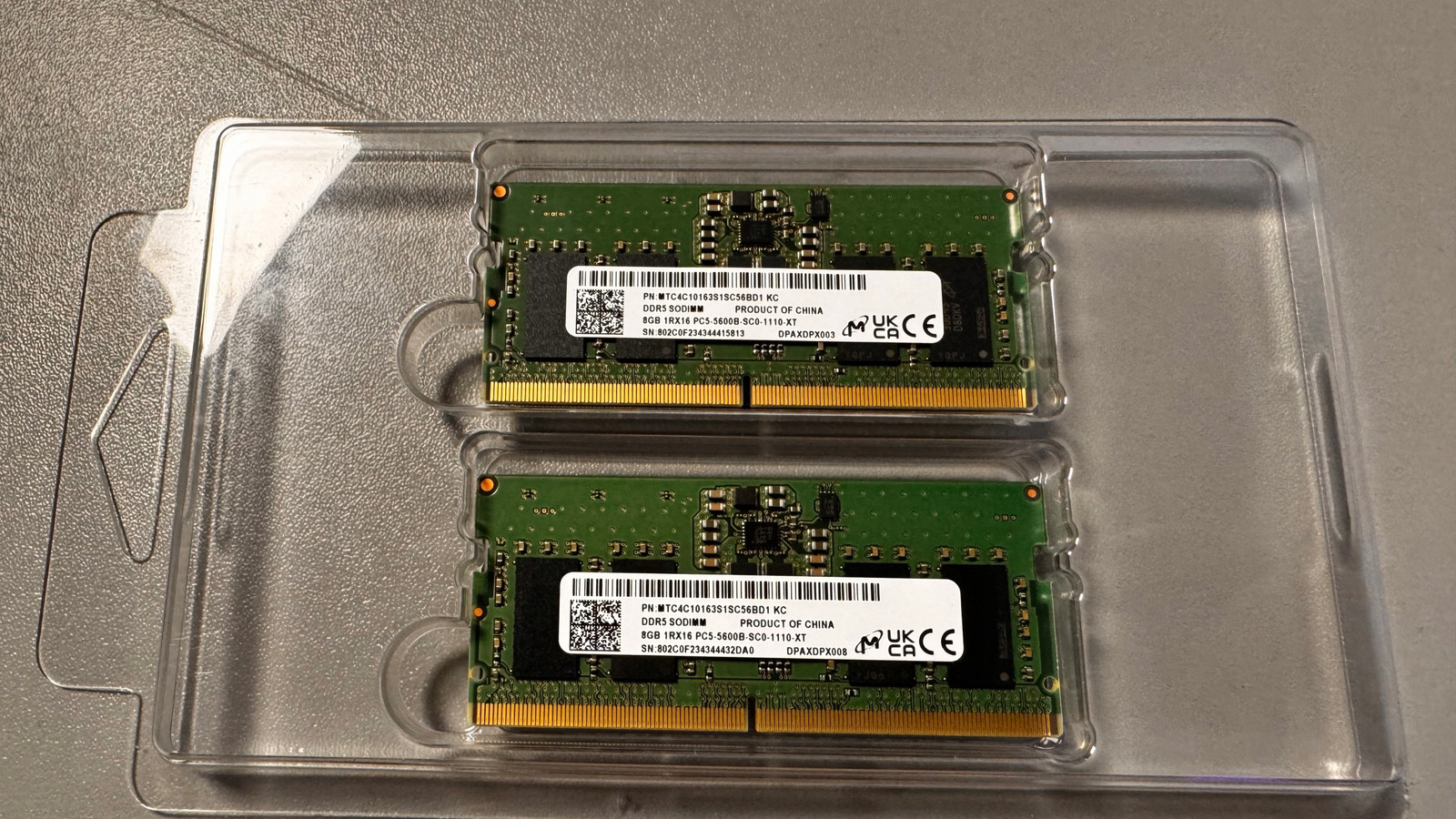 Hynix DDR5 So-dimm 16GB 2x8