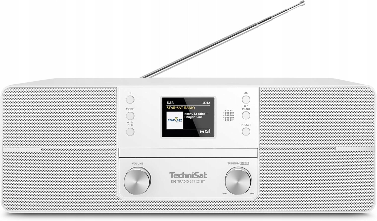 Síťové rádio Dab+, Fm TechniSat DigitRadio 371 CD Bt SS281