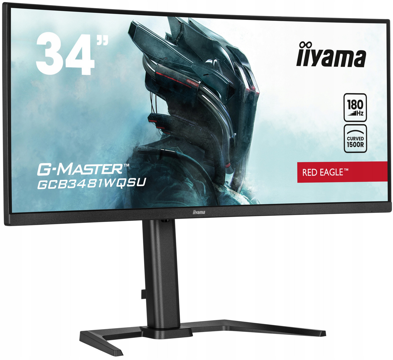 Monitor iiyama G-Master GCB3481WQSU-B1 Red Eagle 34 Va Led 180Hz 0,3ms s