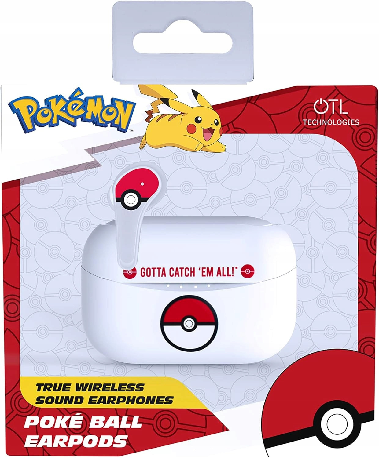 Bezdrátová Sluchátka Pokemon Pokeball Otl Tws