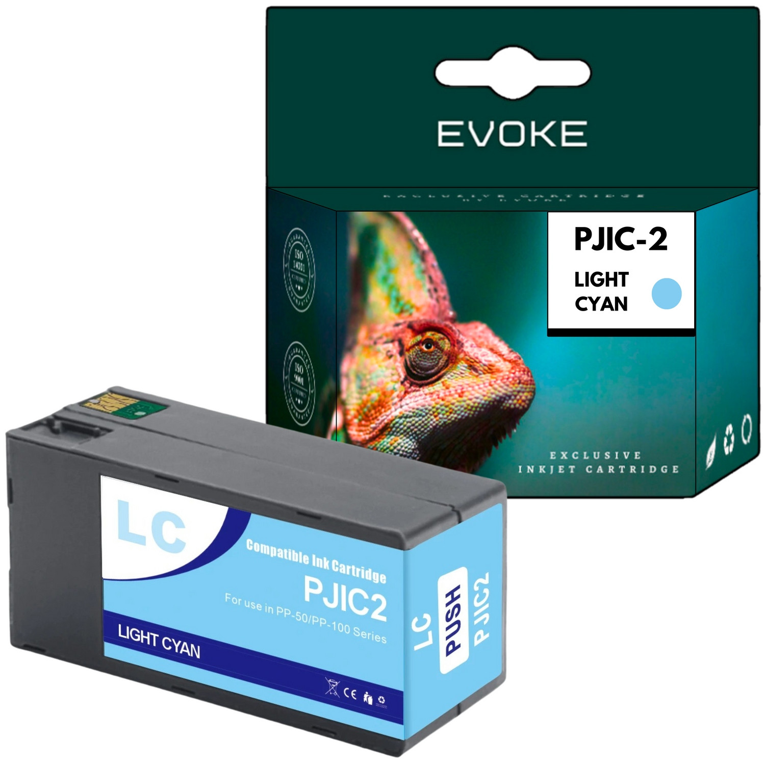 Inkoust do tiskárny Epson PJIC2 modrý (light cyan) 31 ml 1000 stran